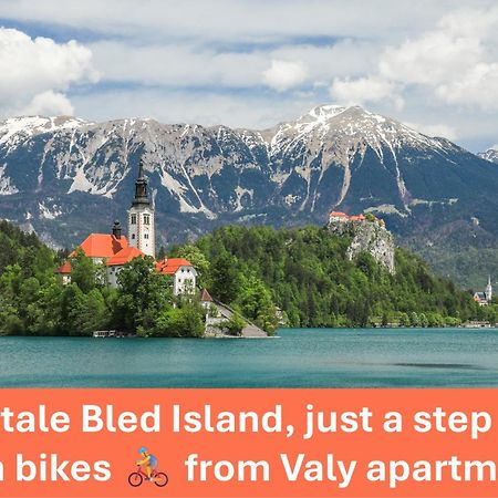 Apartment Valy - Free Bikes, Relaxing Terrace & Near 布莱德 外观 照片